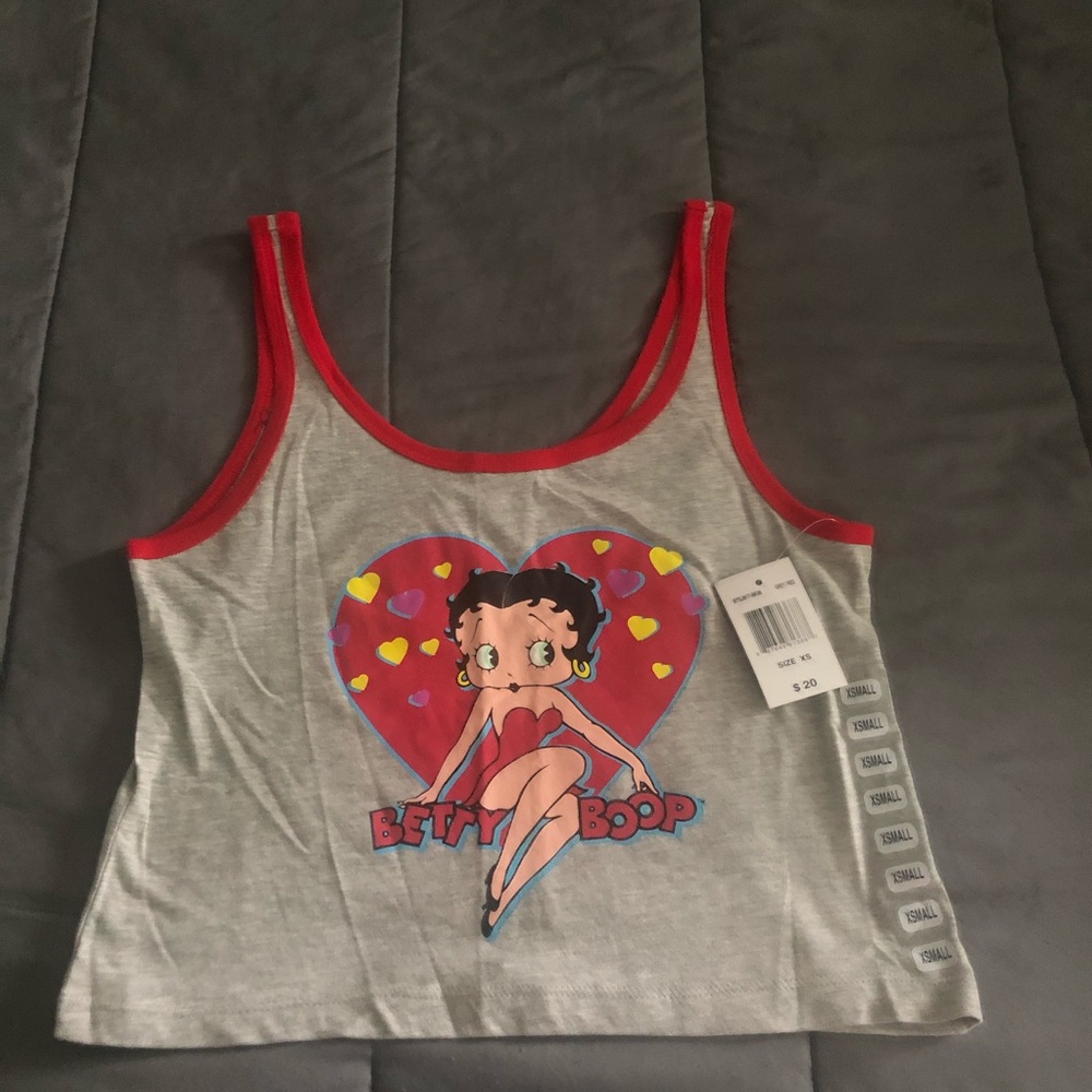 Betty Boop crop top